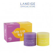 [Phiên bản giới hạn] Bộ đôi Mặt nạ ngủ dành cho môi Laneige Lip Sleeping Mask Grape & Lemon 8G